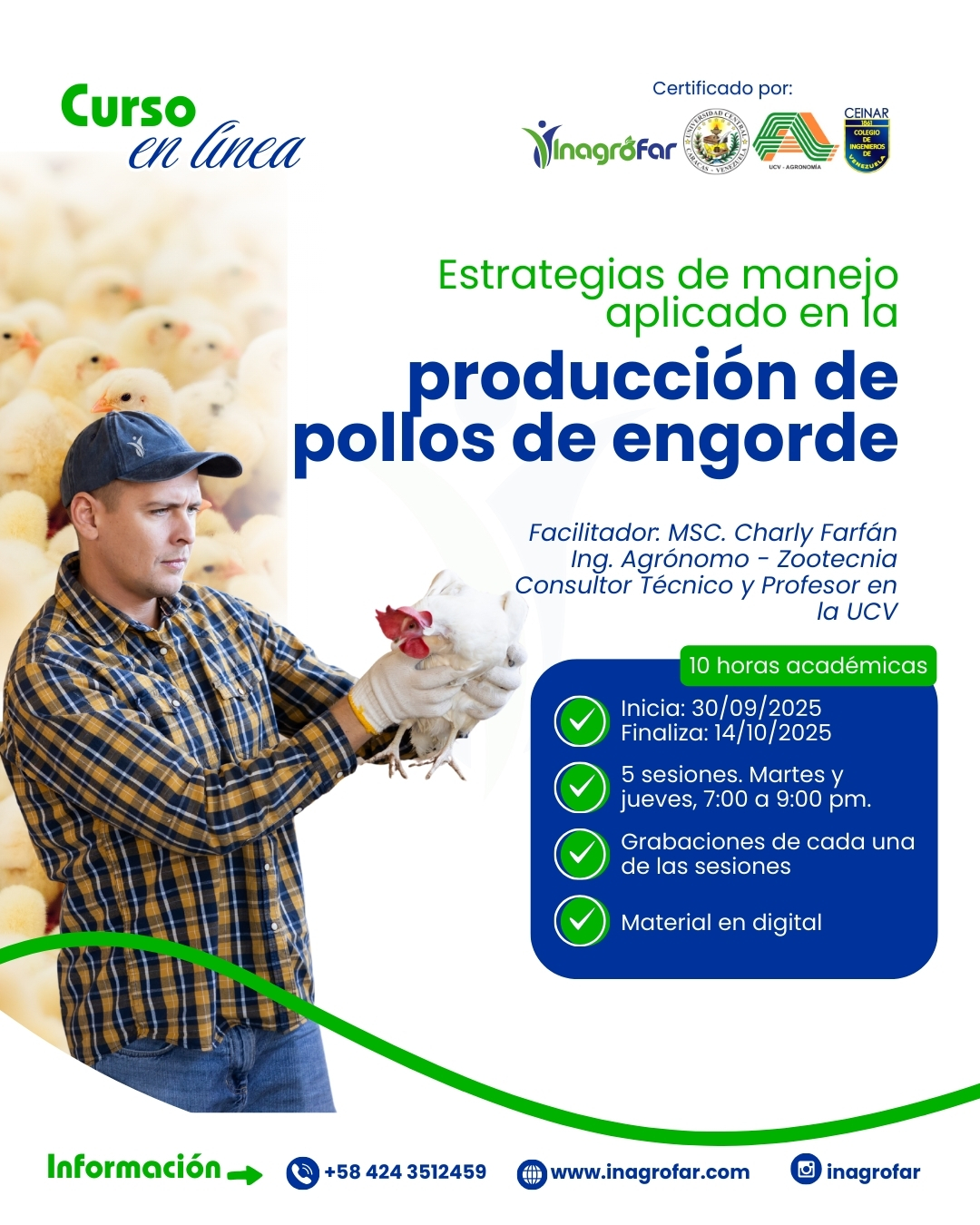 Curso en línea pollos de engorde inagrofar